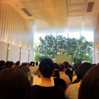 90人程の参列者でした！