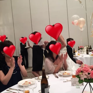 花嫁退場