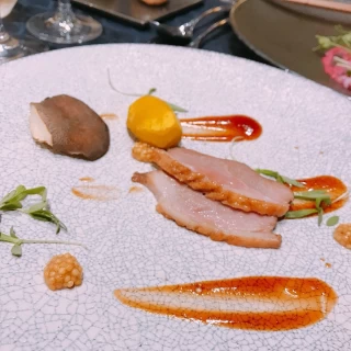 茨城県産合鴨 赤ワインソース