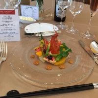 インパクト大の料理