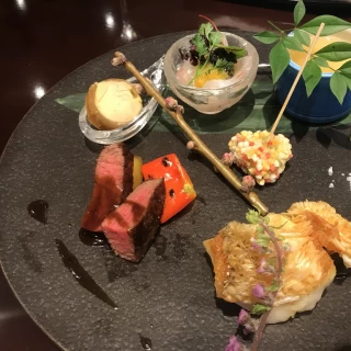 ブライダルフェアの試食の料理
