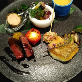 茶碗蒸しも黒毛和牛のステーキもとても美味しかったです。