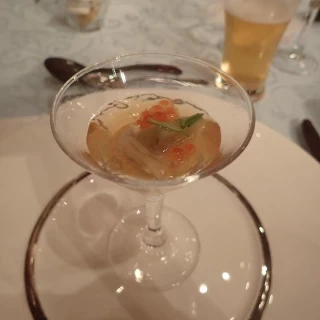 見た目もきれいな前菜