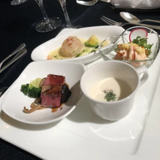 ハーフコースのお料理