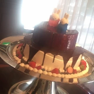 大好きなミッフィーのウエディングケーキ