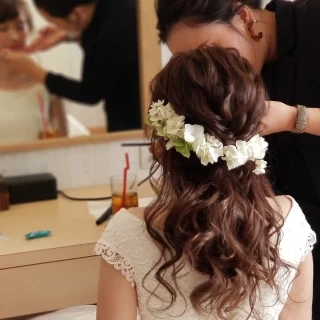 新郎新婦控え室