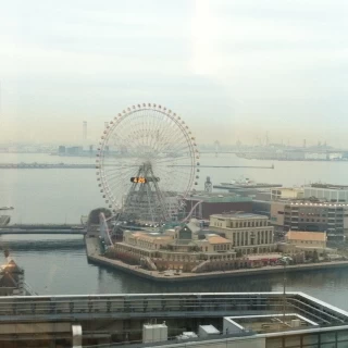 披露宴会場から見える景色