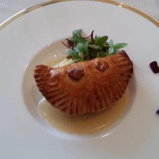 パイ包み。非常に美味しかったです。