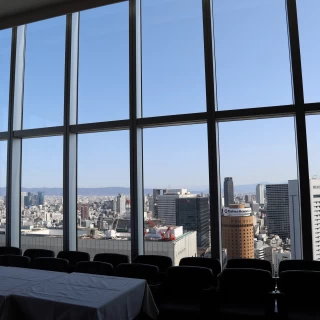 会場からも良い眺望