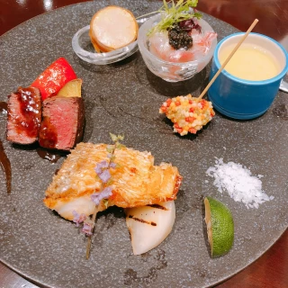 試食のプレートです。