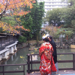 裏庭です。|494089さんの生田神社会館の写真(581234)