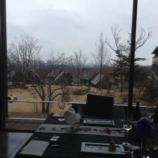 会場から外の眺め