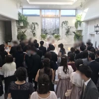 チャペルコート！シャンパンアワーをします！