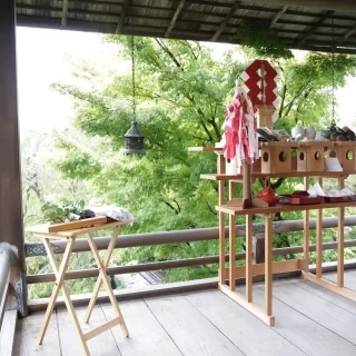 茶室で神前式の結婚式ができます
