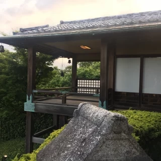 神前式が行える茶室です