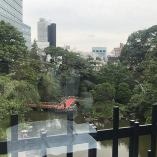 披露宴会場の窓からの風景