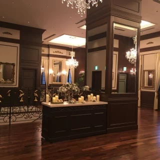 挙式会場の前です。