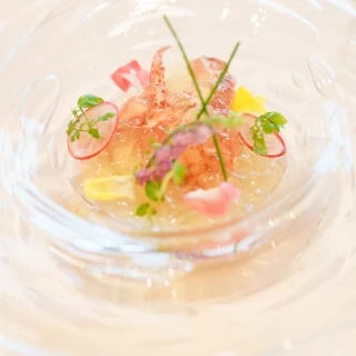この料理が決めてのひとつでした。