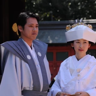 花嫁行列時です。