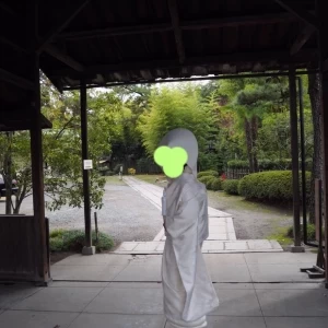 挙式会場までの廊下|494778さんの豊国神社の写真(586745)