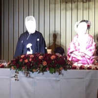 高砂のテーブル装花