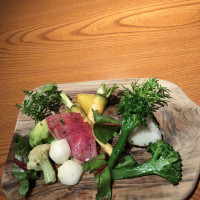 野菜は西戸崎で作られており新鮮でした。