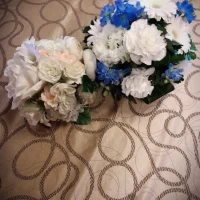 可愛らしく装花コーディネートしていただきました。