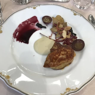 フォアグラもボリュームがあります！