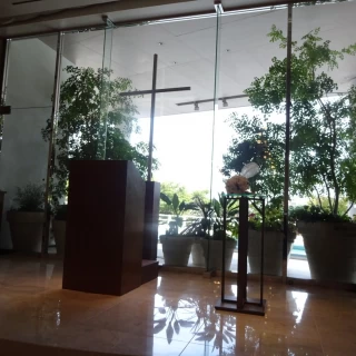 海が見えます