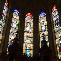 大聖堂のステンドグラス