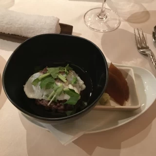 鯛茶漬け（奈良漬けも添えて）