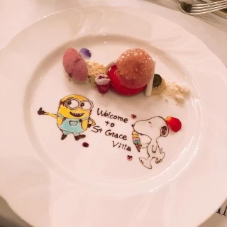 ユニバが好きと話したら可愛い絵をかいてくれました♡