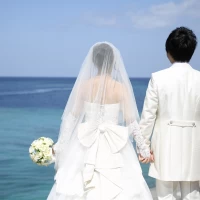 外から見える海がとても綺麗です