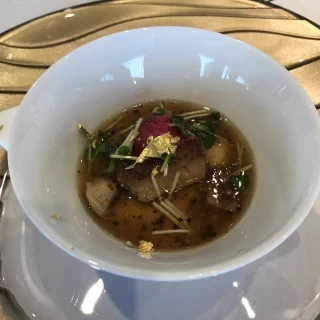フォアグラの茶碗蒸しです。
