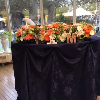 お花屋さんとの打ち合わせも楽しかったです♪