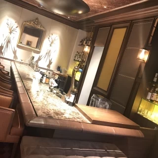 ゲストのウェルカムドリンクをお配りする場所