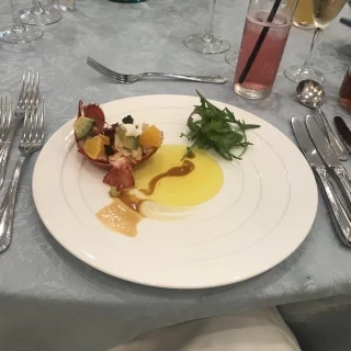 前菜。とても美味しかったです。