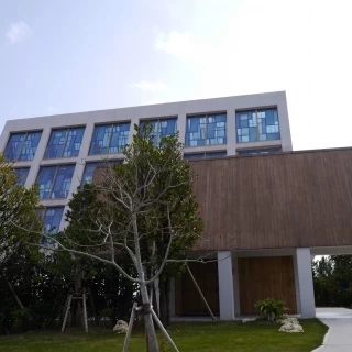 チャペル挙式外観です。