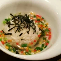 鯛茶漬けが絶品でした。