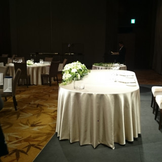 【橘】
広すぎず 横に広々としたコンパクトな会場でした。