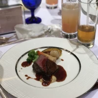 セレクトメニューの一部。お料理はどれも好評でした。
