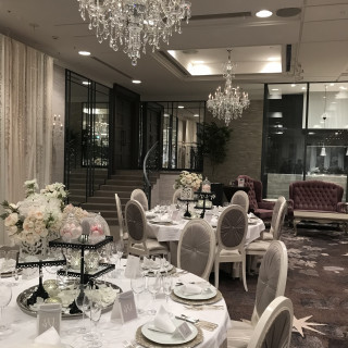 シャンデリアが綺麗
