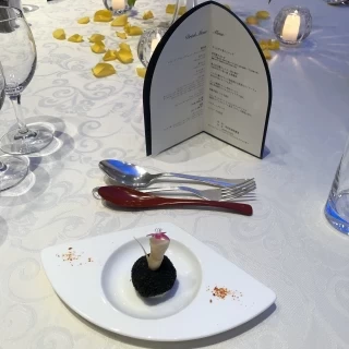 見た目も味も楽しめる料理でした