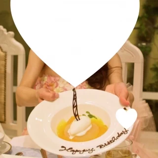 リクエストしたデザート。理想を実現できました。