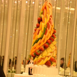 フルーツタワーケーキ
