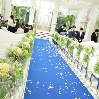 挙式後のチャペル