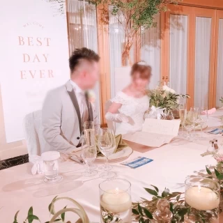 歓談中
