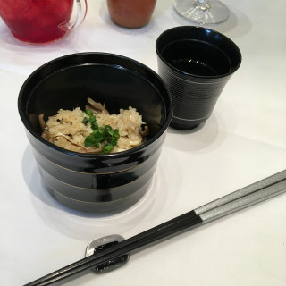 鯛めし。レモンがきいてます