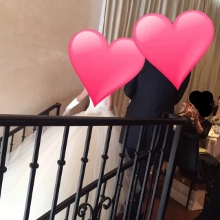 階段からの入退場です。