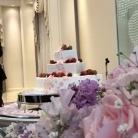 桜のケーキ